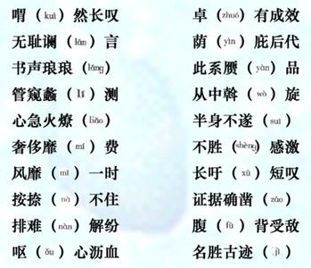 最容易读错的汉字 【容易读错的汉字】