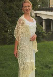 方格毛线围巾织法图解 【转载】方格花图解（50）围巾桌布垫帘