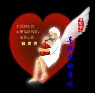 母爱创造的奇迹 凡是有母爱的地方，就会有奇迹。