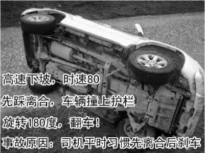 停车先踩离合还是刹车 高速路、下坡路，先刹车，后离合