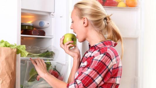 冰箱存放食物示意图 你存放食物的方式安全吗?