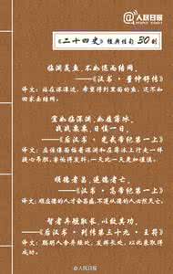 二十四史中的经典名句 分享：30句二十四史经典名句！满满全是智慧，熟读让你受益一生