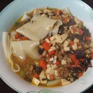 蓝田裤带面 蓝田裤带面 裤带面的做法,裤带面怎么做好吃,裤带面的家常做法