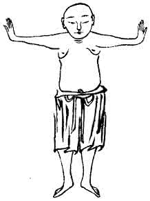 易筋内功运身图说·折身图说