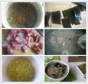 绿豆海带排骨汤 【详图细解】绿豆海带排骨汤的做法