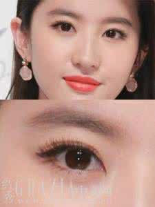 刘亦菲仙气 学刘亦菲贴一个仙气十足的超自然假睫毛