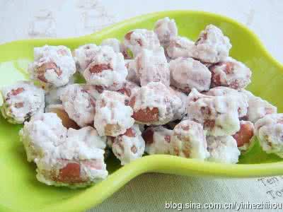 拱辰享气津眼霜 自制津门名吃：果仁张之【挂霜花生】