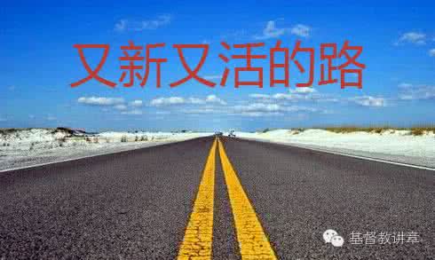 讲章精选2016最新讲章 讲章精选：一条又新又活的路