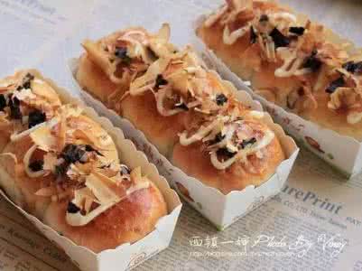 章鱼小丸子 【章鱼小丸子面包】肉食动物看过来