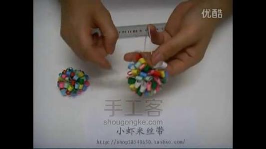 纱幔花球制作 【转】彩色花球发饰制作