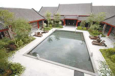新中式四合院别墅 新中式四合院