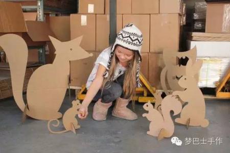 创意纸箱 用旧纸箱也能玩转圣诞节，超赞创意集锦在家玩起来