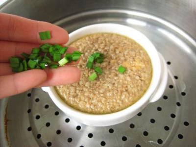 韩式泡菜蒸蛋 换种口味蒸蛋羹—韩式泡菜蒸蛋