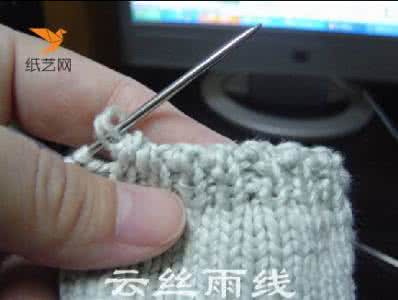 双罗纹收针方法视频 棒针单罗纹、双罗纹的收针方法图片解析