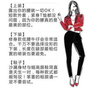 体型与服饰 10图让你看懂体型与服饰搭配的秘密!