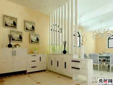 厨房酒柜隔断效果图 餐厅酒柜装修效果图 餐厅与厨房隔断装修效果图