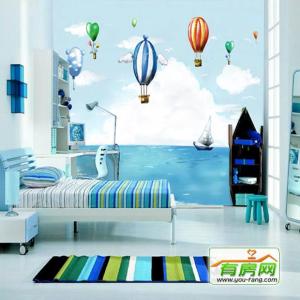 局部装修哪家好 局部搭配 装修新亮点!42款时尚大型壁画给墙面换妆