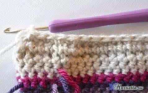 钩针编织手提包 钩针编织----超简单的提花手提包