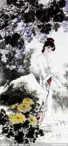 水墨凝彩 秋思缠绵，缱绻秋情【水墨凝烟：原创】