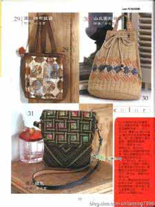 手工制作包包图解教程 编条包包制作教程