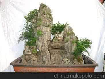 山水盆景图 山水盆景制作视频