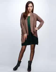 长袖针织开衫外套 【转载】美丽女人的针织长袖外套