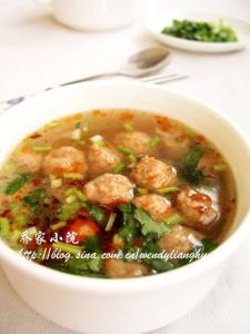 银包金 银包金面片丸子汤