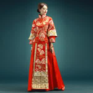 中式婚纱礼服 绝美中式婚纱礼服欣赏