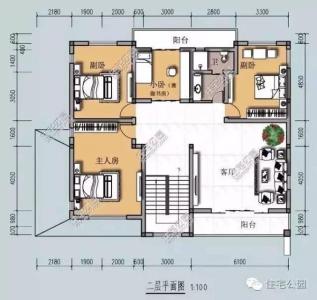 自建新农村别墅图大全 新农村自建18X13米2层户型，完美现代风，含全图+预算