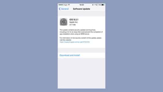 ios9.2.1无法验证更新 iOS9.2发布时间更新