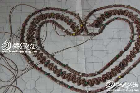 爱尔兰花边教程 爱尔兰花边----虾辫教程