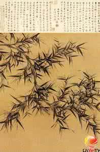 墨竹图 墨竹图 即可言志又可寄情的墨竹图