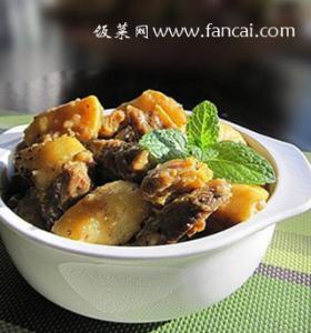 咖喱土豆牛腩怎么做 咖喱牛腩焖土豆