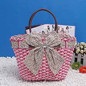 钩针编织草包 夏日必备,编织草包