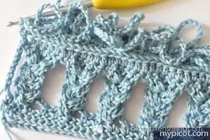 简单镂空钩针花样图解 钩针镂空花样图解 ??镂空的麻花辫钩针花样,就是这么美!