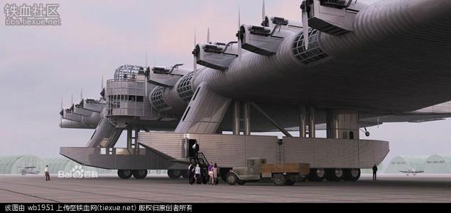 苏联级战列舰 揭秘苏联空中战列舰 可携带8-10枚核弹 豪