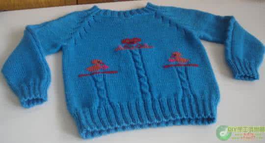 一款超漂亮的圆肩毛衣 宝宝毛衣---总有一款你喜欢