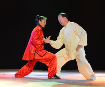 杨式太极拳推手 大捋推手······太极拳由“着功”进入“劲功”的重要环节