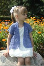 儿童开衫毛衣编织视频 豆豆译作分享----童开衫“天使”