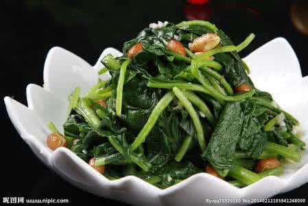 老醋菠菜花生的做法 老醋菠菜