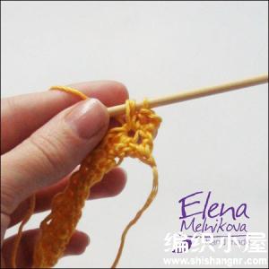 花样钩织针法大全视频 【花样】一种星针的钩法