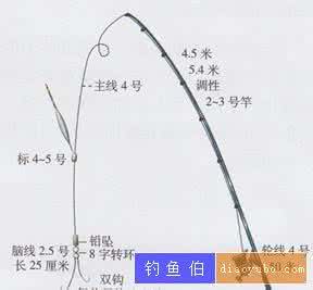 手海两用竿组装图解 手海两用竿线组（图文）