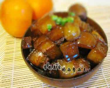 正宗板栗红烧肉的做法 板栗红烧肉的做法大全