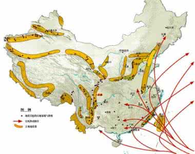 全国自然灾害分布图 中国自然灾害分布图集