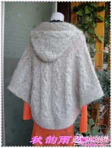 披肩斗篷的织法和款式 从上往下织的披肩斗篷