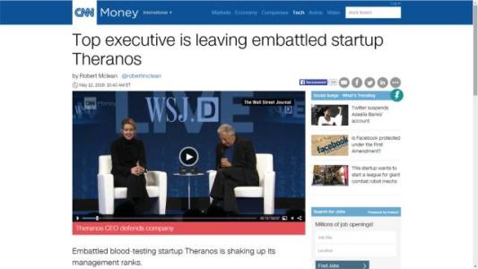 有钱任性 有钱不能任性| 估值90亿的血检女神实验室缘何被勒令关闭(2)