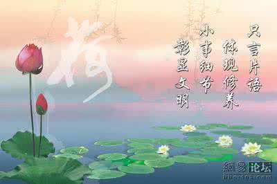 做人的涵养 【感悟做人涵养】