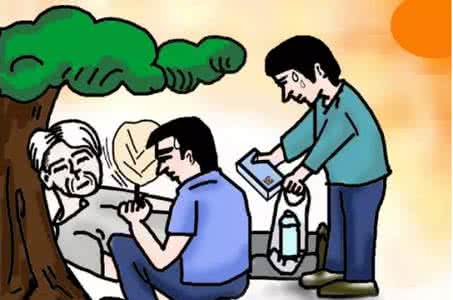 老人噎食时的急救措施 老人倒地时如何急救