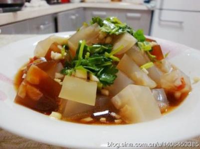 美容养颜菜谱 美食天下菜谱精选 【美容养颜】橙香双色猪皮冻