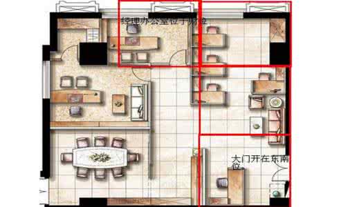 老板办公室风水布局图 老板办公室风水布局宝典大全